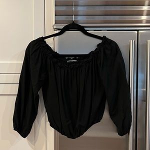 Brandy Melville Black Long Sleeve Top